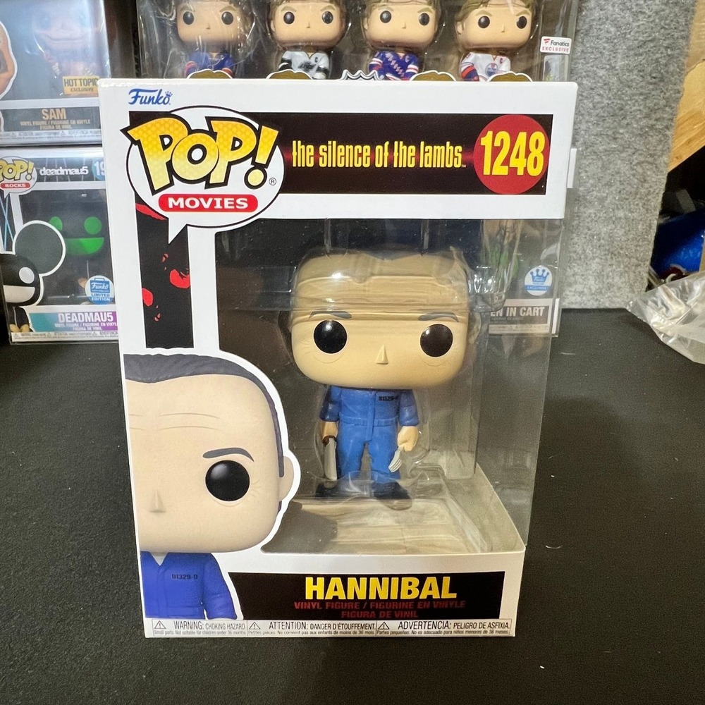 Funko Pop Movies Silence of the Lambs Hannibal Lecter 1248 Vinyl Figure